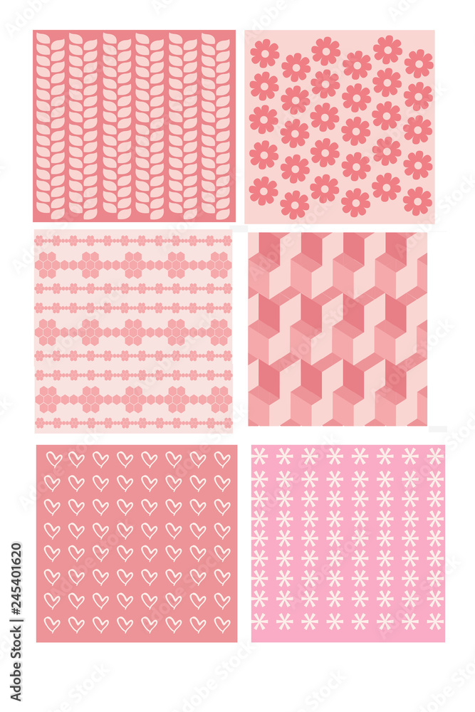 Pink patterns 2