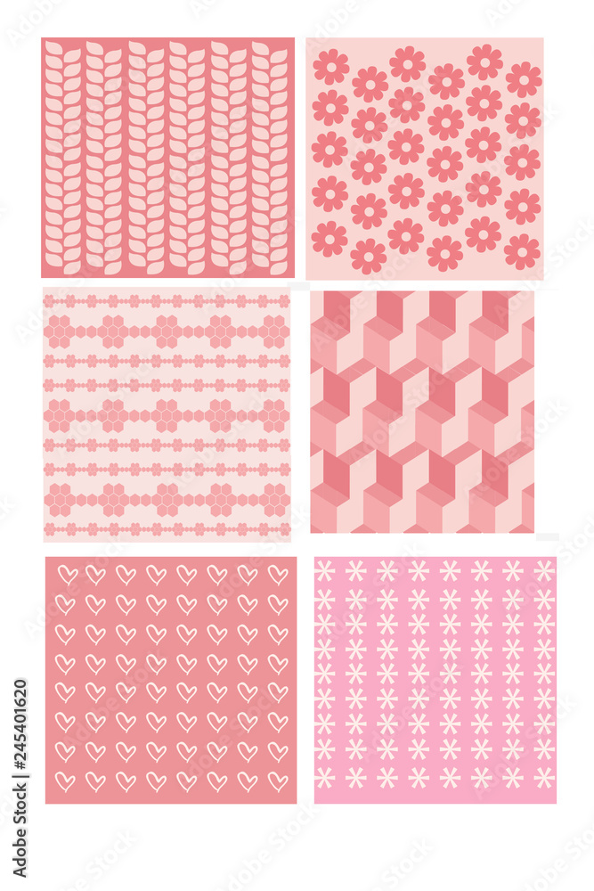 Pink patterns 2 Pink patterns 2