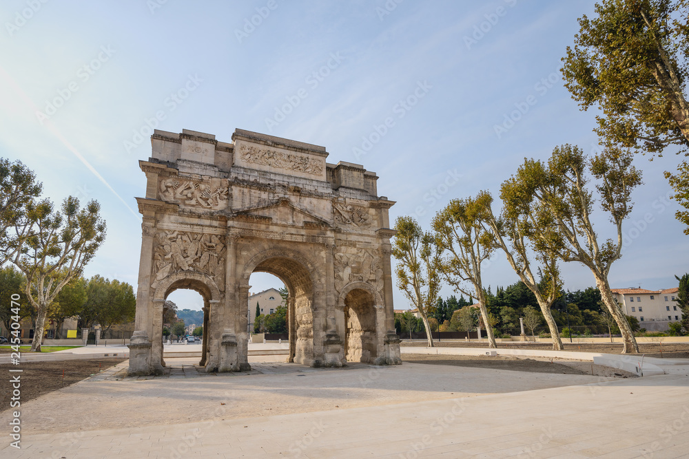 Ancient Triumphal Arch of Orange. France