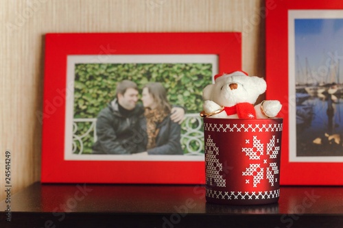 young wedding couple