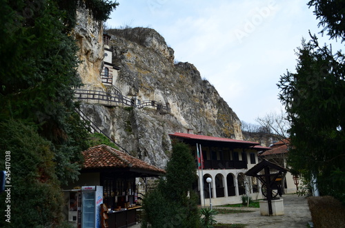 old monastery in the mountains
