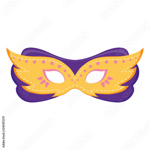 carnival mask accessory icon