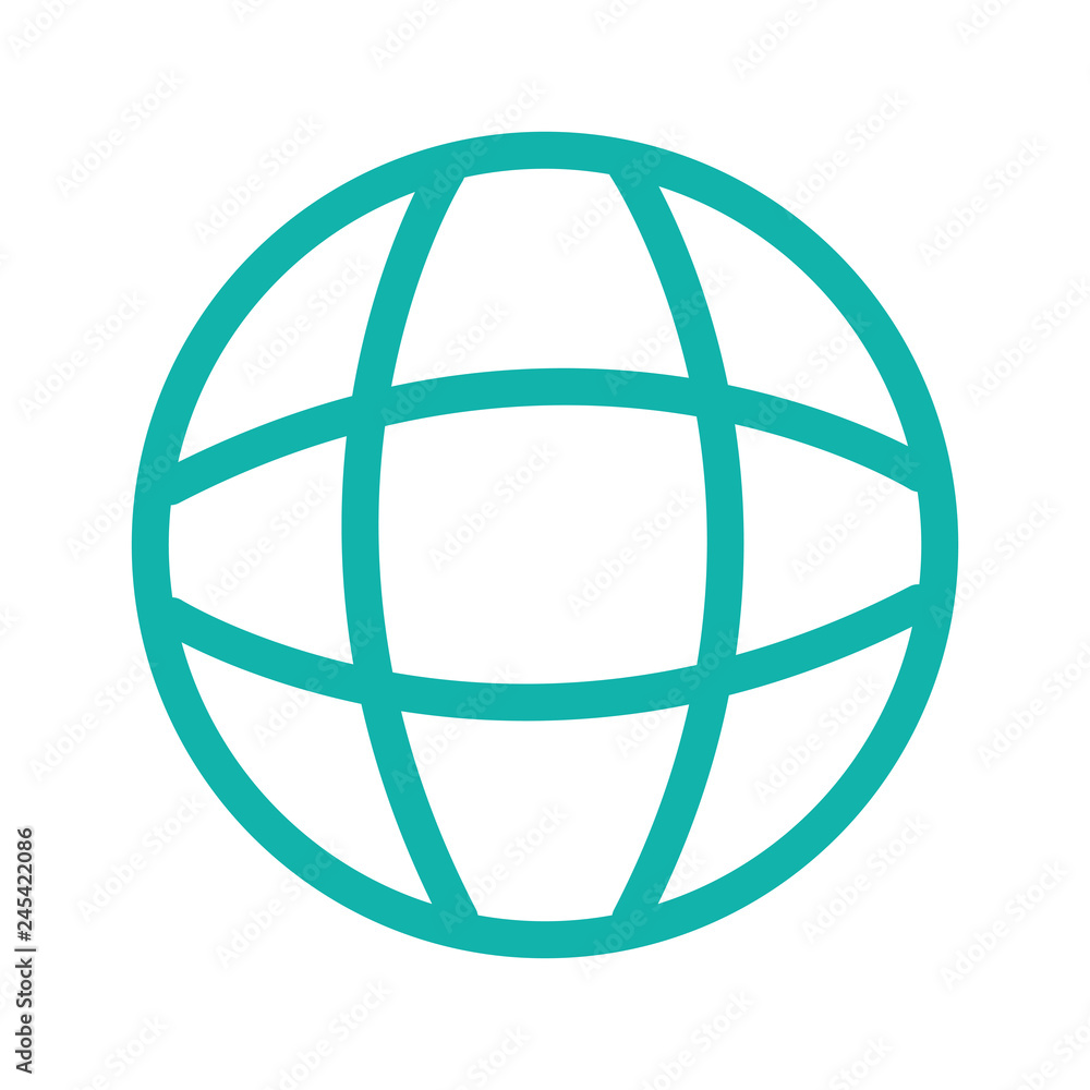 sphere planet browser icon sphere planet browser icon