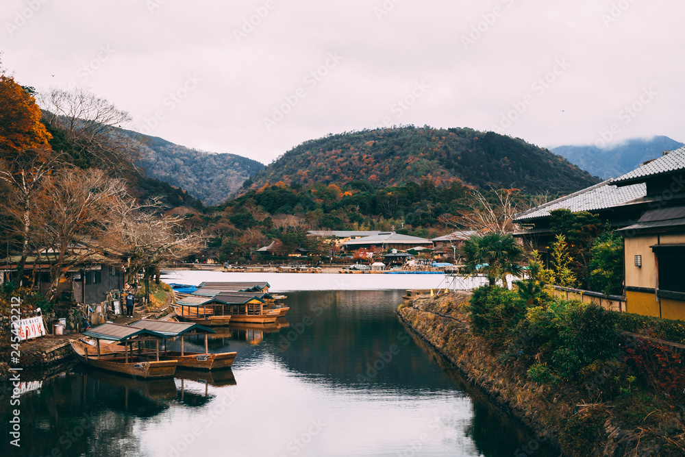 Boats in Kyoto