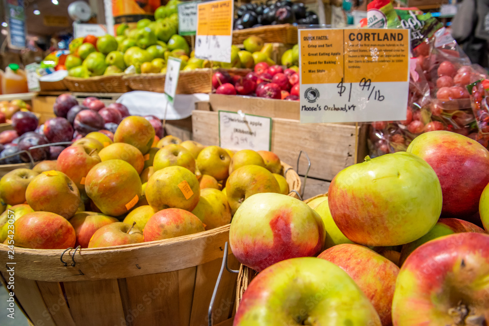 Fresh produce market