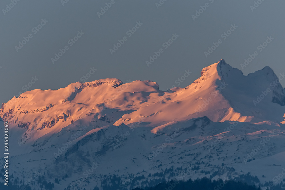 Alpine Momente am Morgen