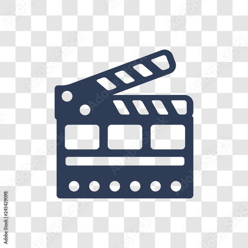 cinema flapper icon vector