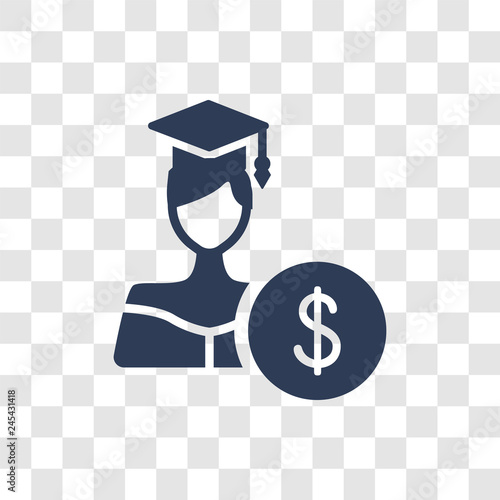scholarship icon vector