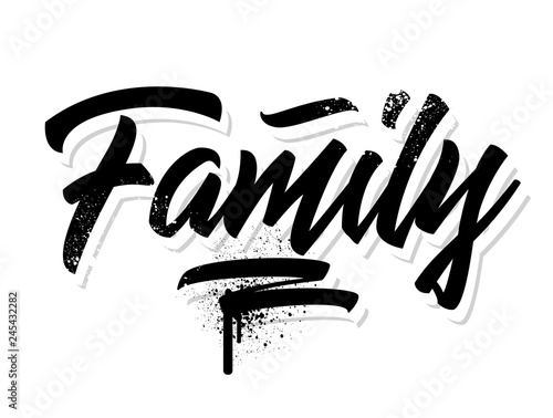 Family. Vector illustration.