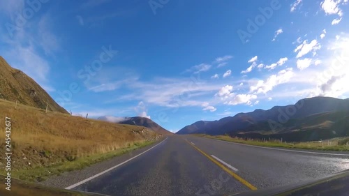 Drive in New Zealand, South Island