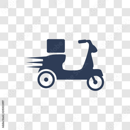 food delivery icon vector