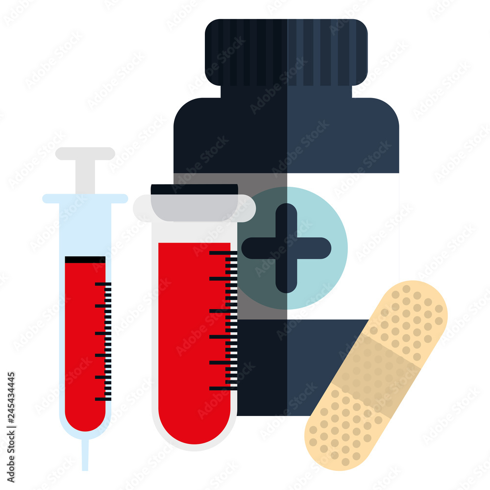 medicine bottle plastic with tube test blood medicine bottle plastic with tube test blood