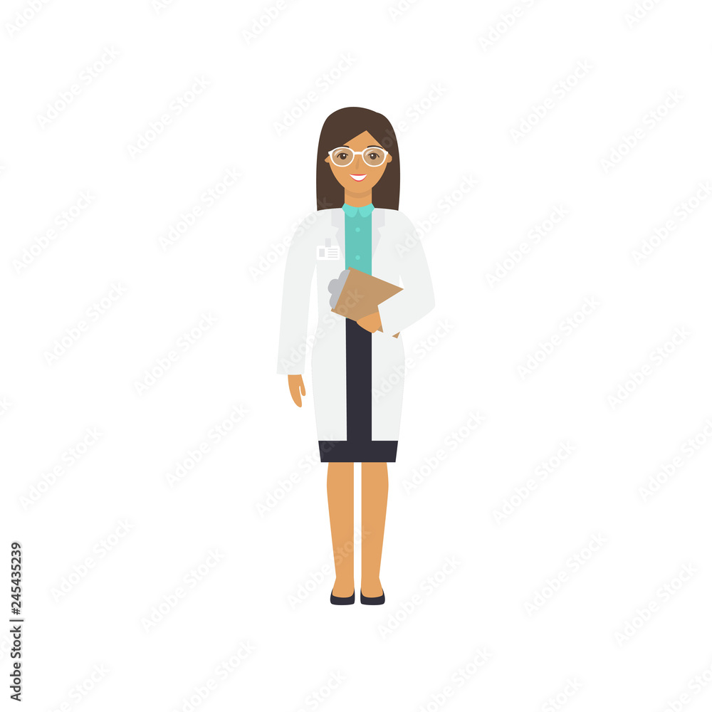 Dear medical officer. The doctor is in medical uniform. Dear medical officer. The doctor is in medical uniform.