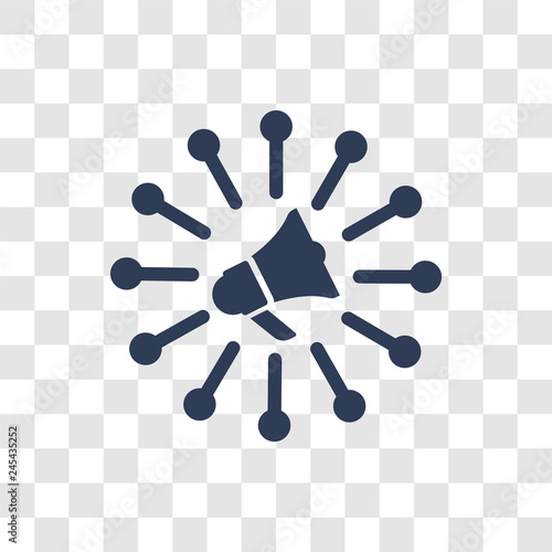 Viral icon vector