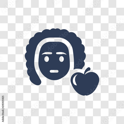 Newton icon vector