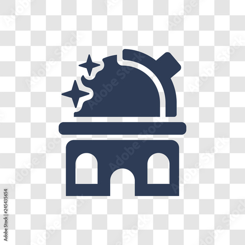 Observatory icon vector
