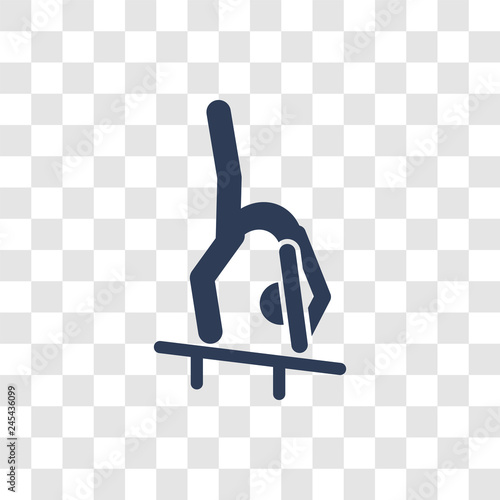 Gymnastics icon vector