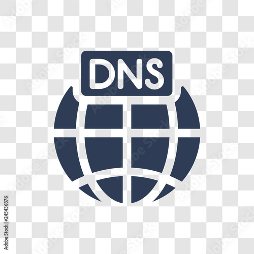 Dns icon vector