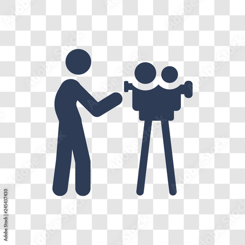 Film making icon vector