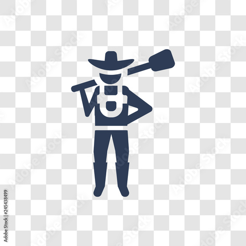 farmer icon vector