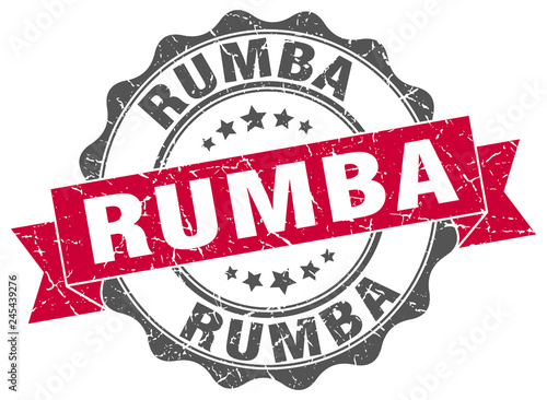 rumba stamp. sign. seal
