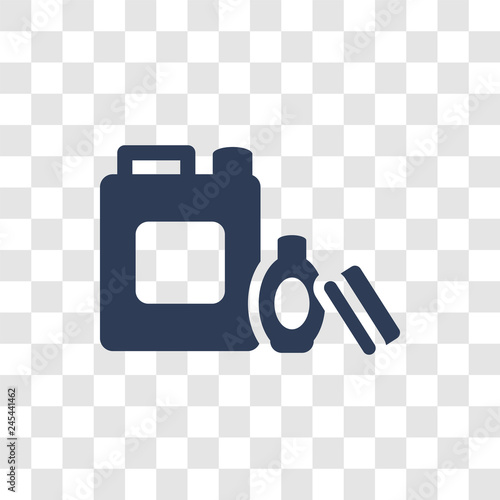 Cleaning products icon vector