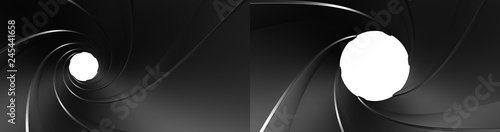 gun barrel,high resolution 3d rendering