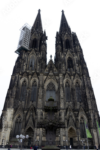 Cologne Cathedral. World Heritage - a Roman Catholic Gothic cathedral in Cologne. Cologne Cathedral. World Heritage - a Roman Catholic Gothic cathedral in Cologne.