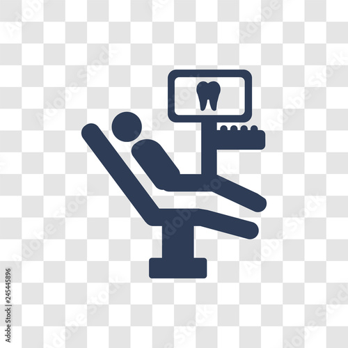 Dental Monitor icon vector