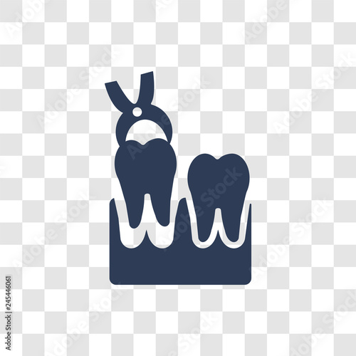 Extraction icon vector