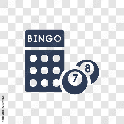 Bingo icon vector