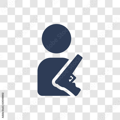 Shooter icon vector
