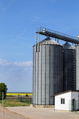 Silo in northern Serbia 