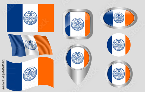 Flag of New York, New York