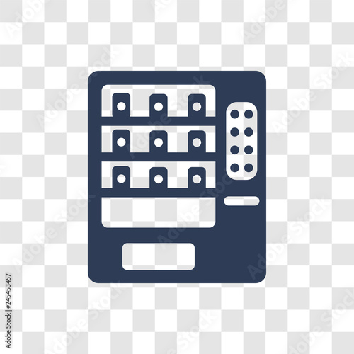 Vending machine icon vector