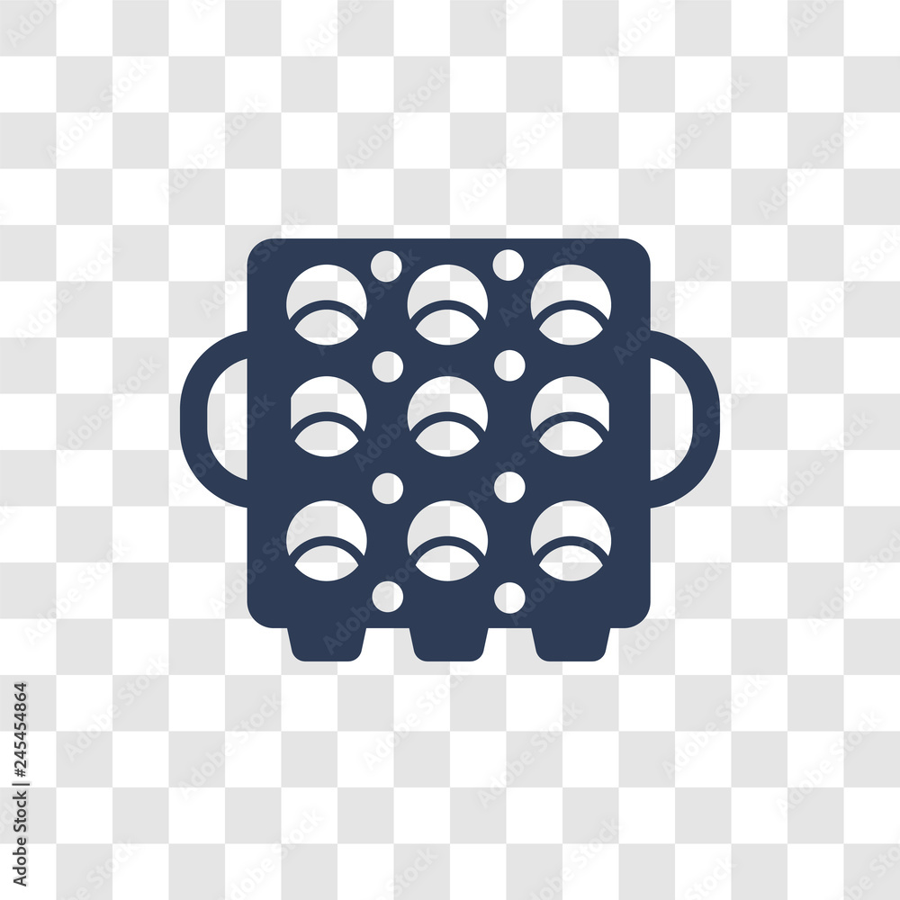 Fotografie muffin pan icon vector