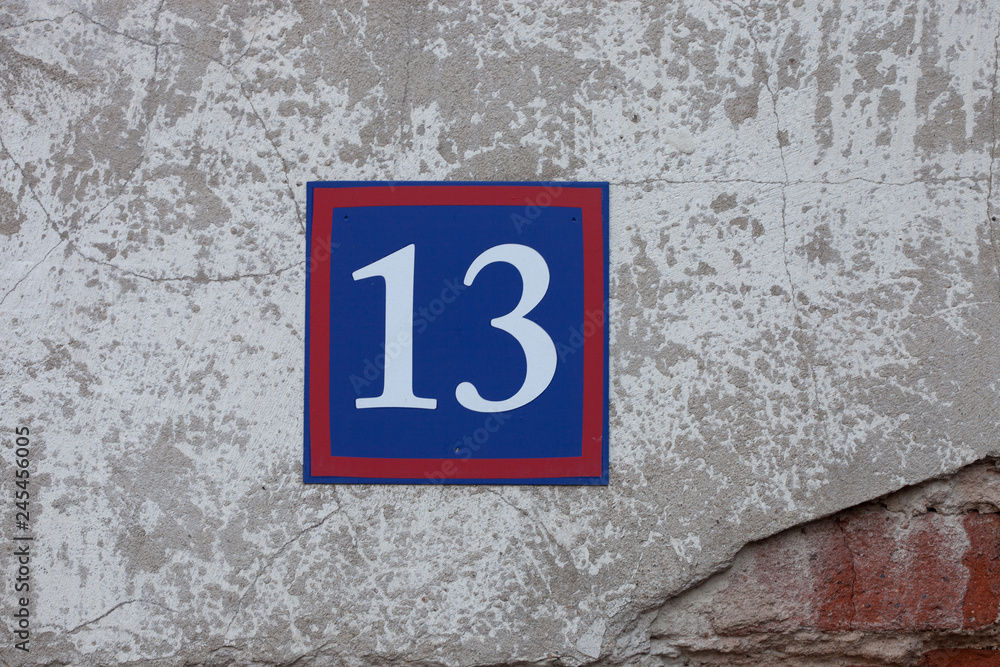 number on the wall number on the wall