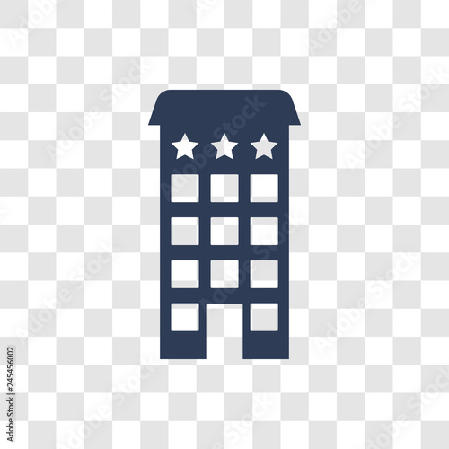 Resort icon vector