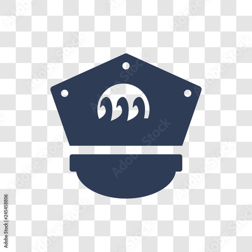 Sailor Hat icon vector