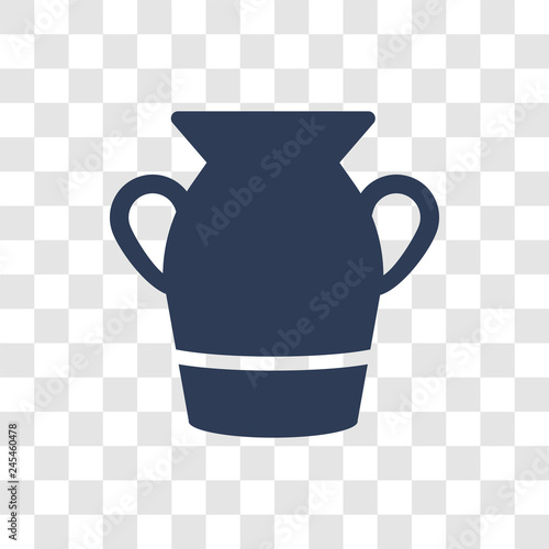 Manna Jar icon vector