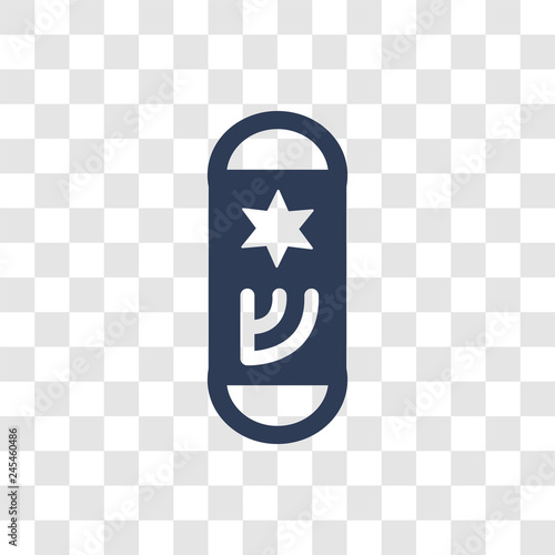 Mezuzah icon vector