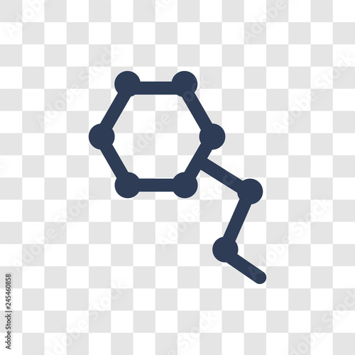 Hormones icon vector