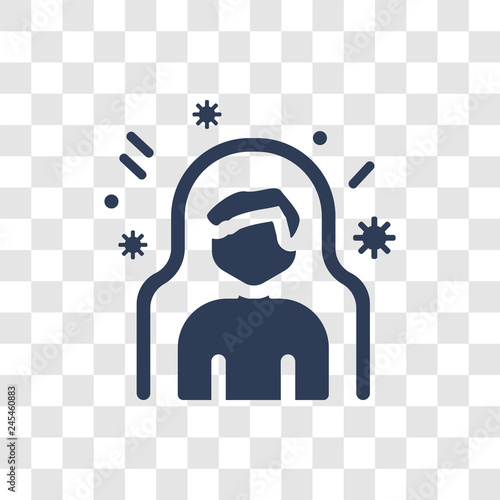 Immune system icon vector