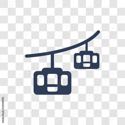 chairlift icon vector