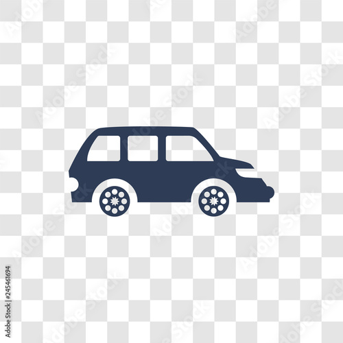 minivan icon vector