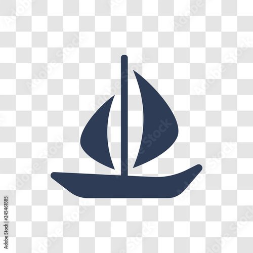 yawl icon vector