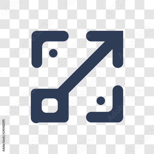 Expand icon vector