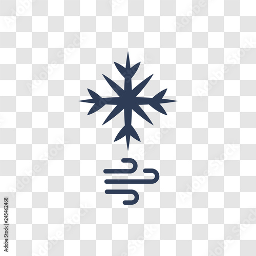 Blizzard icon vector