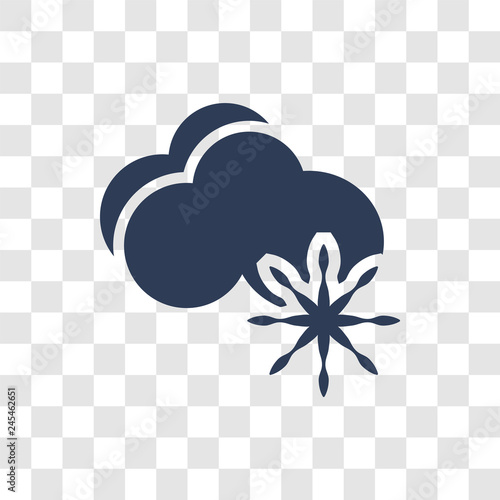 ice pellets icon vector