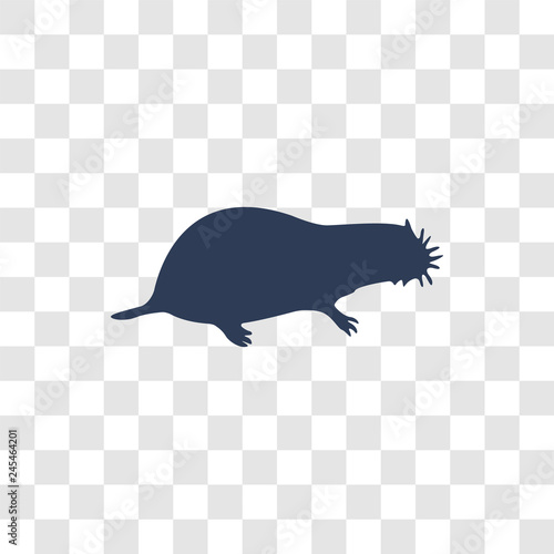 Mole icon vector